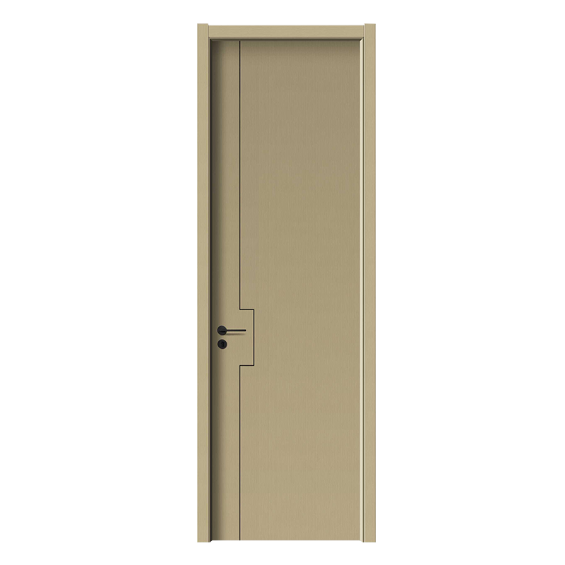 Modern Light Luxury WPC Carved Door