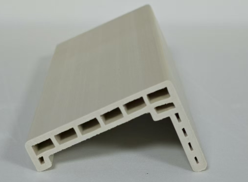 Off White Flat WPC Door Architrave