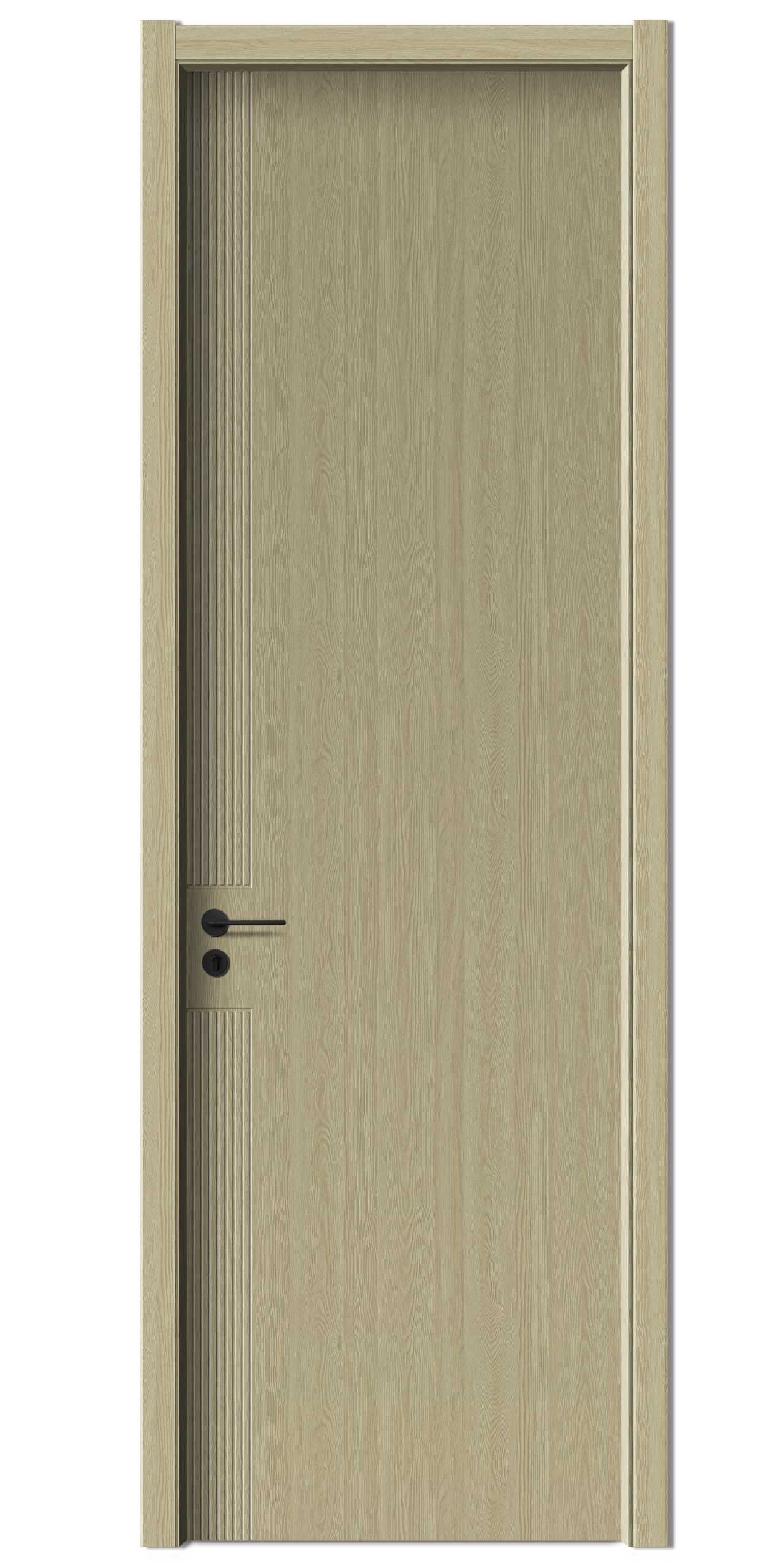 Modern Light Luxury WPC Carved Door LD-03