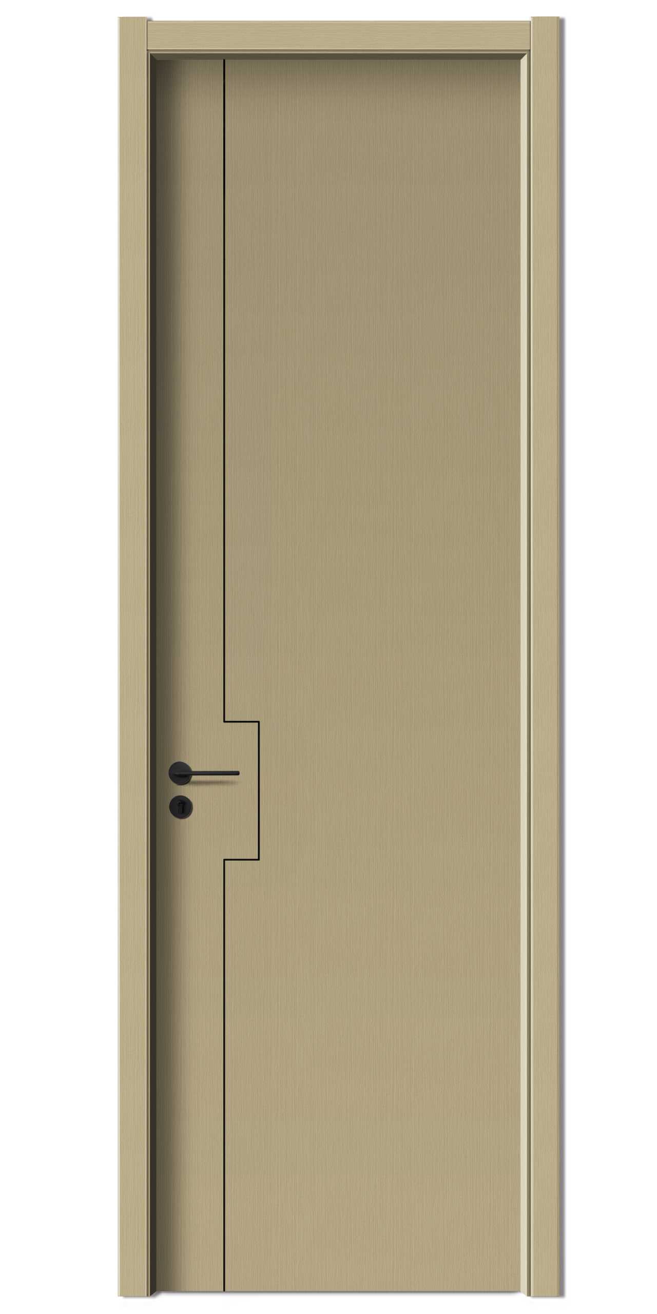 Modern Light Luxury WPC Carved Door LD-04